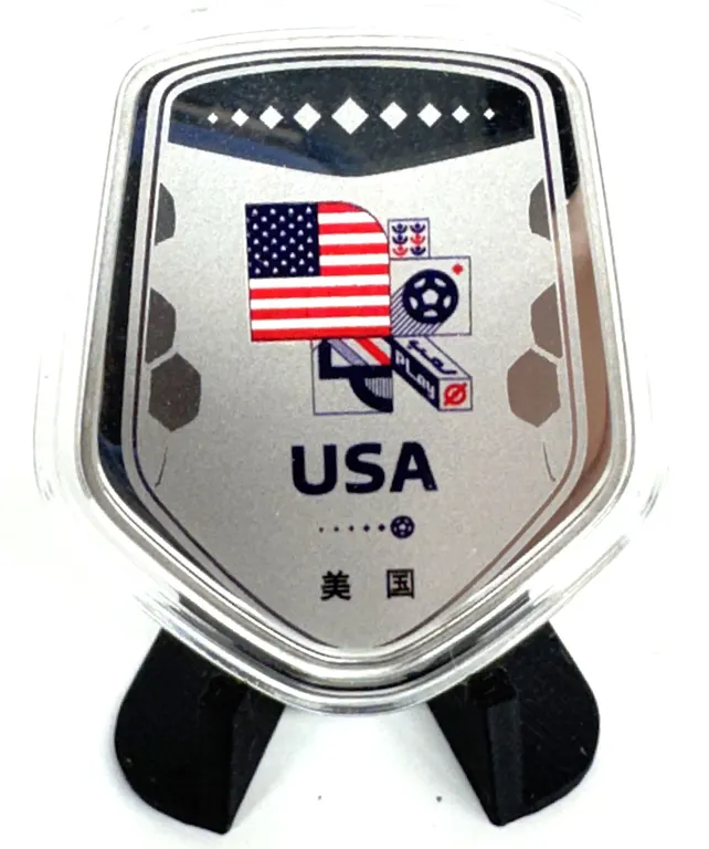 2022 FIFA World Cup USA .999 Silver 2.5g Bar