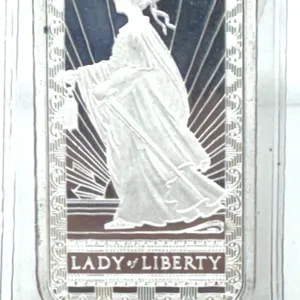 PAMP 1 oz Lady of Liberty Silver Bar .999