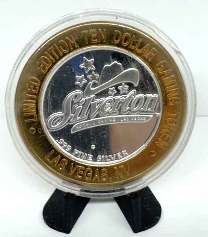 Silverton $10 Limited Edition Gaming Token