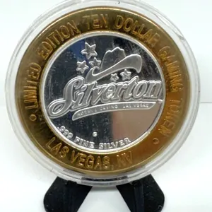 Silverton $10 Limited Edition Gaming Token