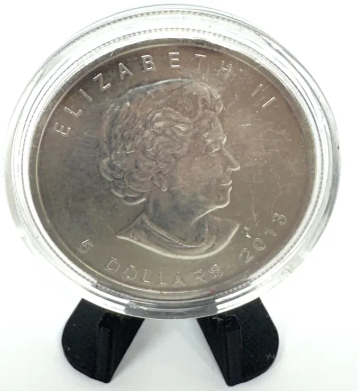 2013 Canada Silver Maple Leaf $5 Coin
