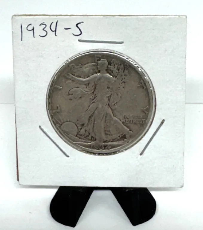 1934-S Walking Liberty Half Dollar 90% Silver