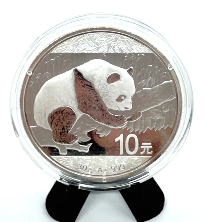 2016 China 10 Yuan Panda 30g Silver Coin