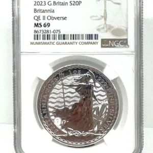 2023 G.Britain Britannia 1oz Silver MS69 NGC