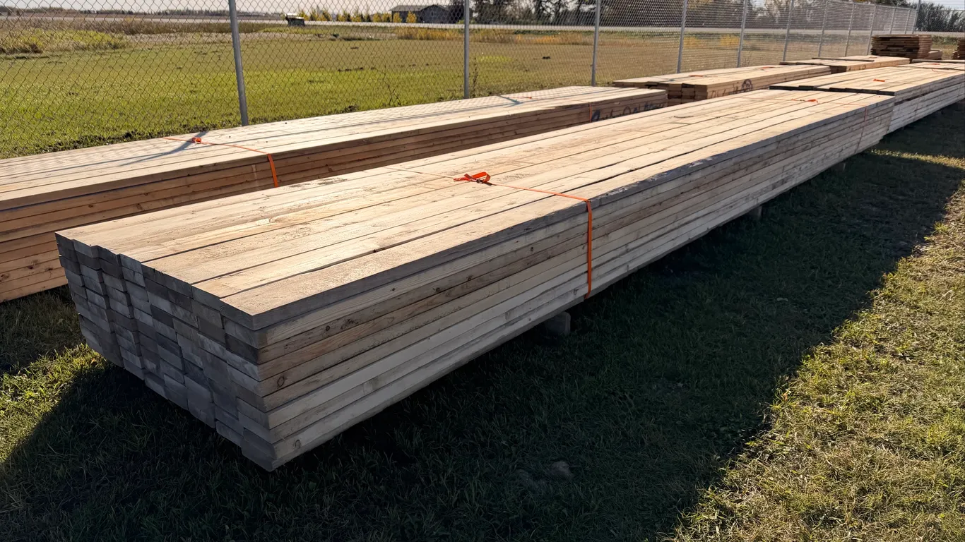 LUMBER: 80pc - 20ft 2" x 6" SP