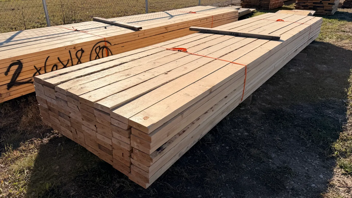 LUMBER: 80pc - 18ft 2" x 6" SP