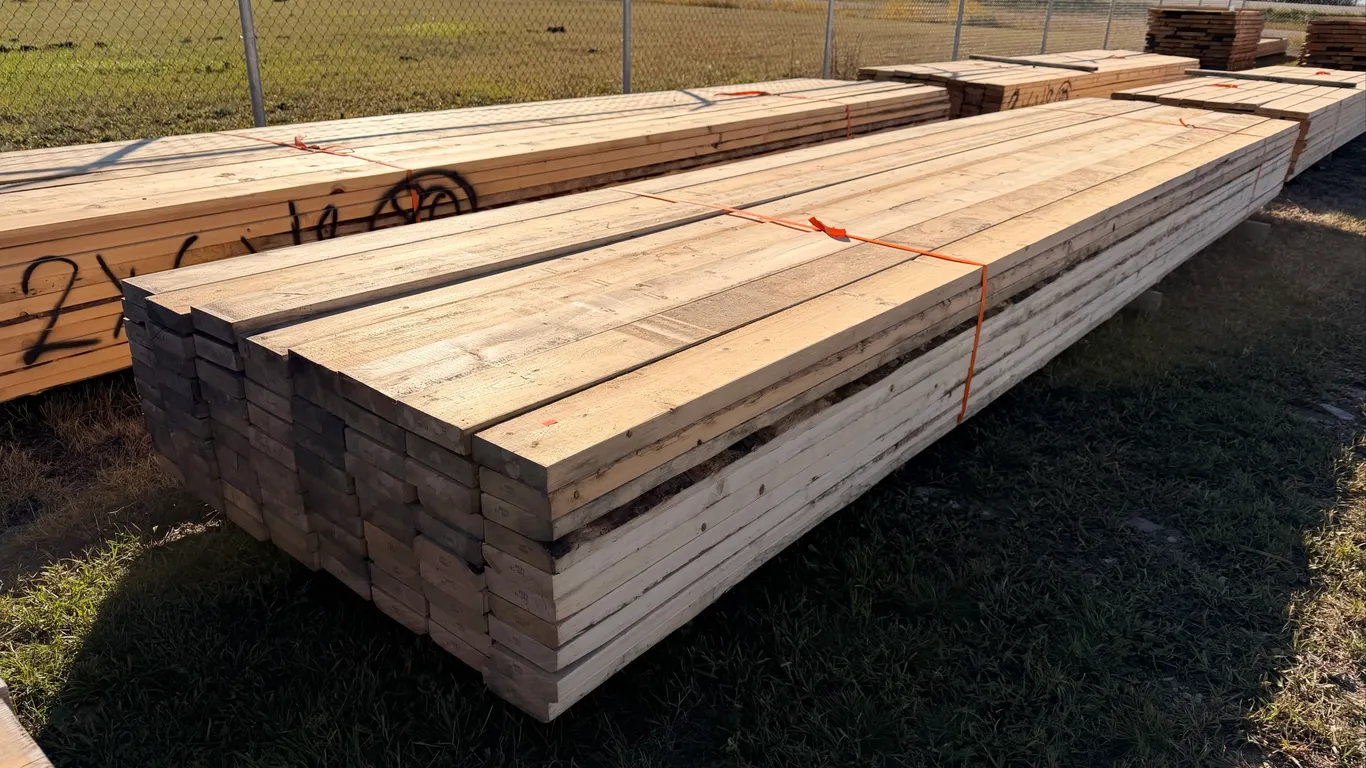 LUMBER: 80pc - 18ft 2" x 6" SP