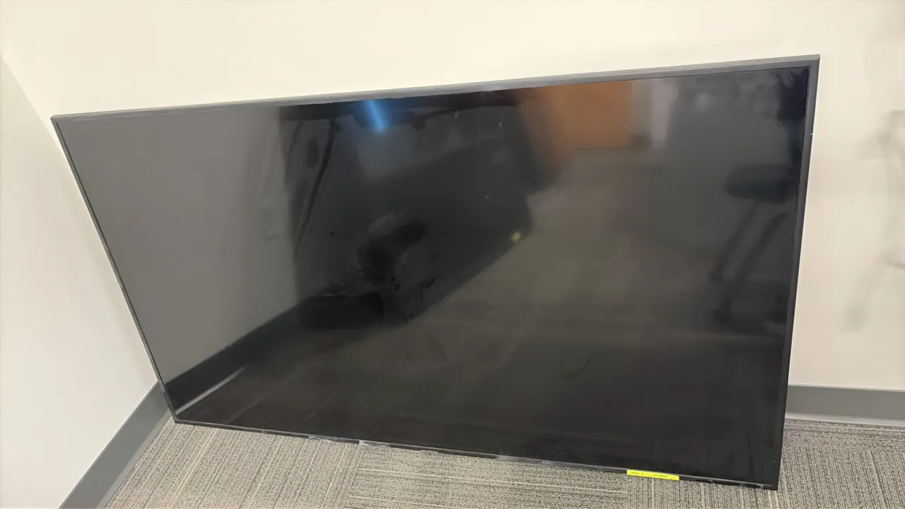 2019 Samsung UN65NU6950F 65" flat screen TV. S/N: 080D3CDM502092F. Electrical: 110-120V, 50/60 Hz, 180W.