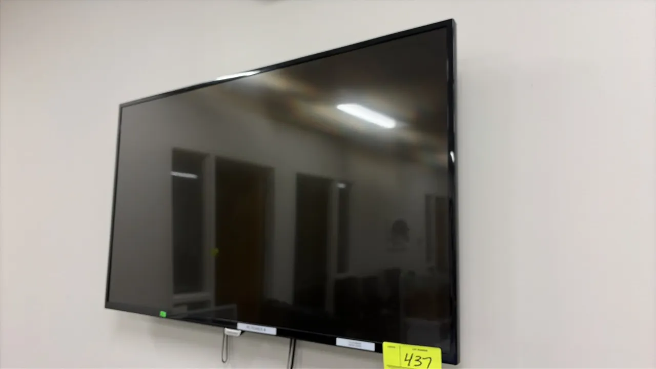 Philips 42" flat screen TV. Includes wall mount bracket.