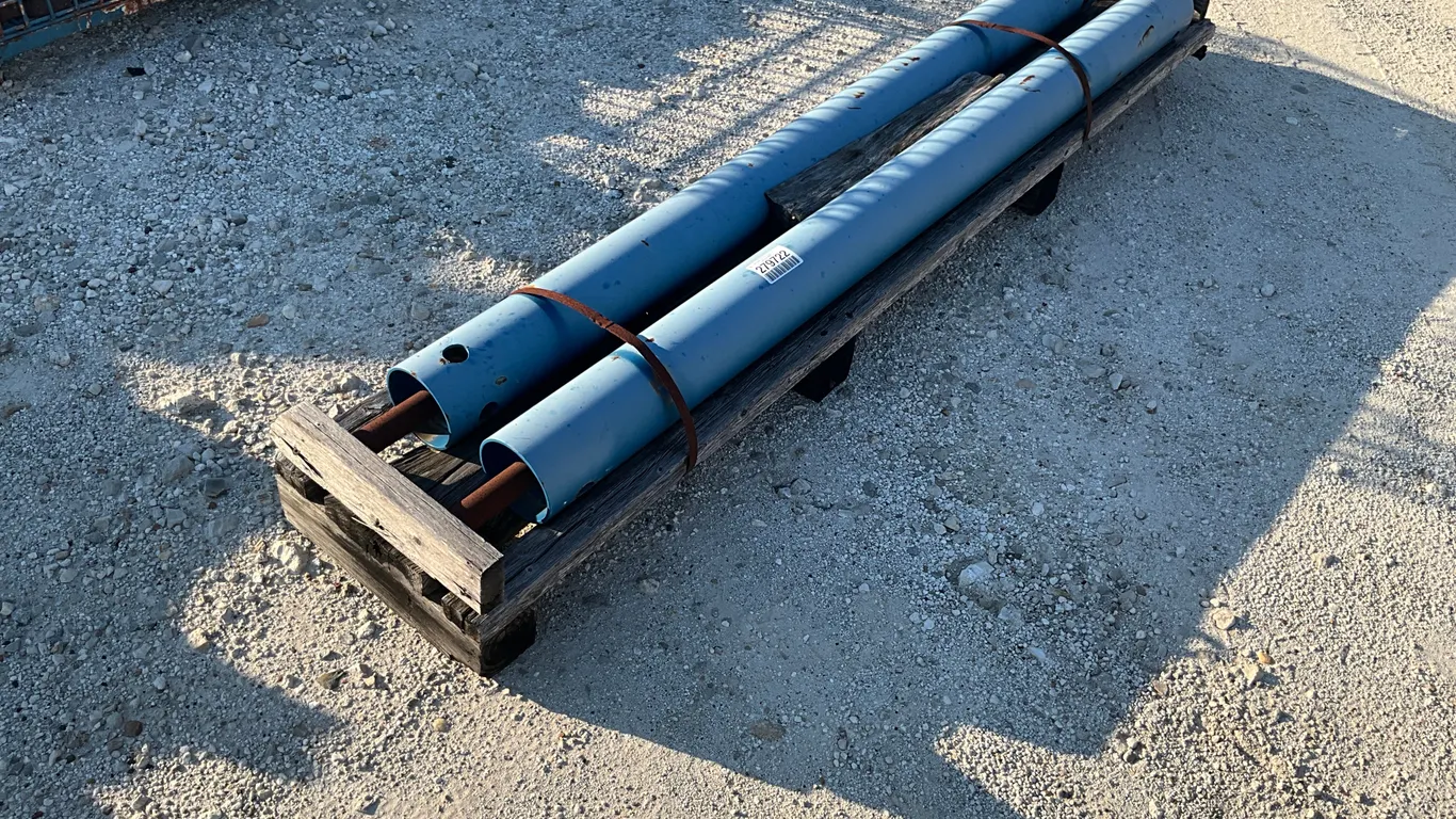 QTY OF (2) IDLER CONVEYER ROLLERS