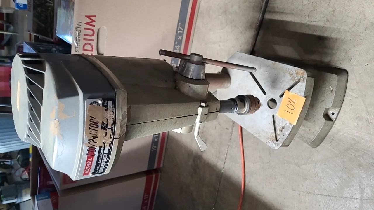 ROCKWELL COMPACTOOL DRILL PRESS - As is cord