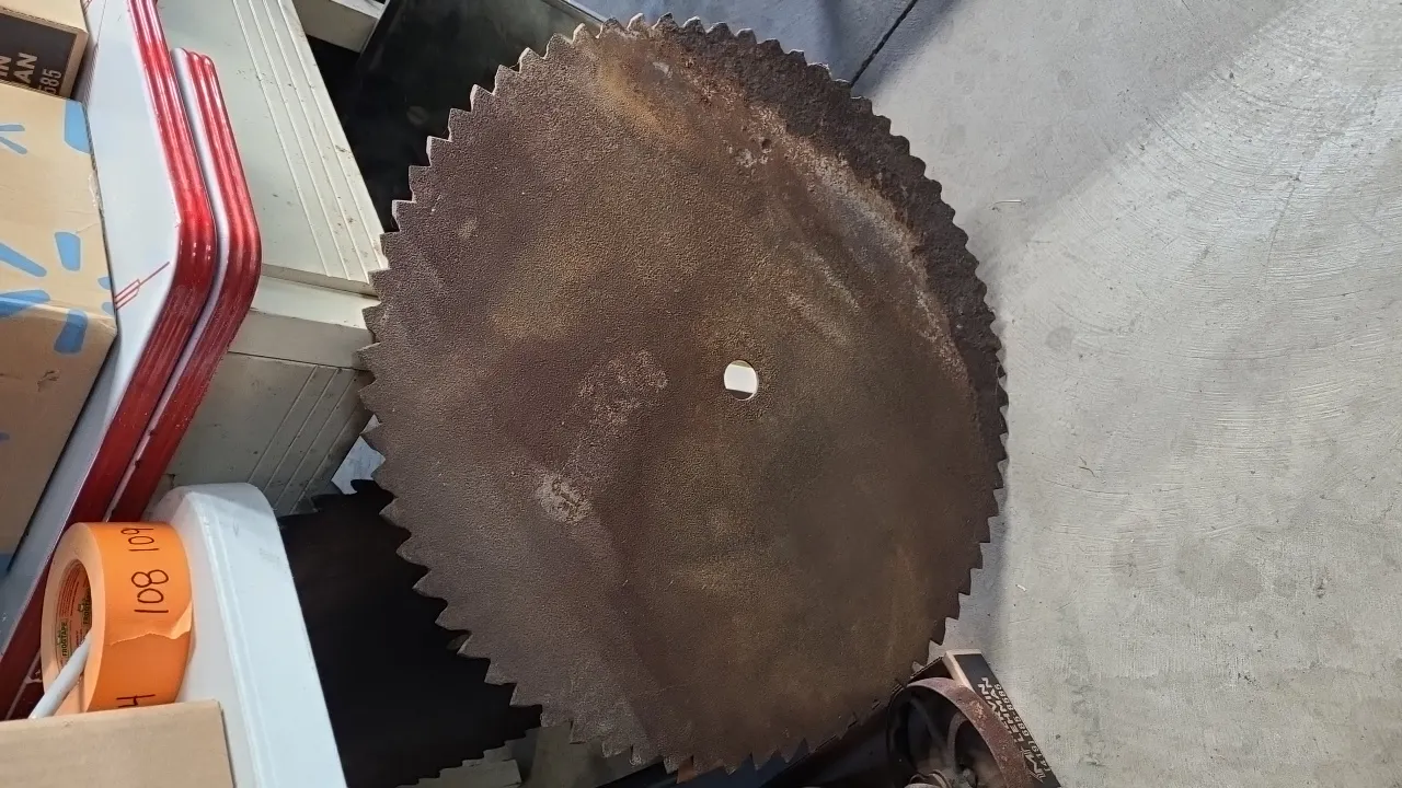 CIRCULAR BUZZ SAW BLADE