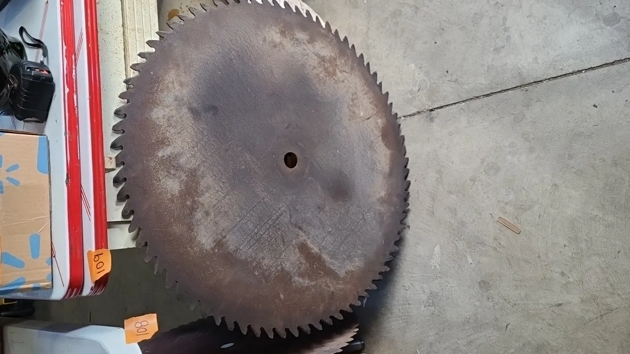 CIRCULAR BUZZ SAW BLADE