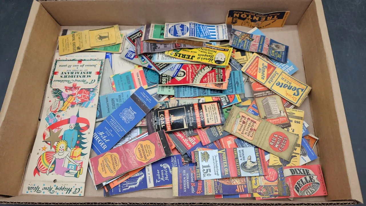 1930’s & 1940’s MATCH BOOKS