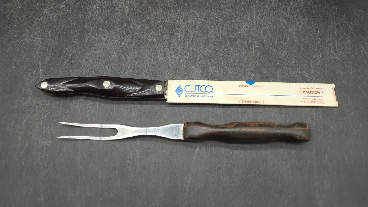 CUTCO KNIFE & FORK