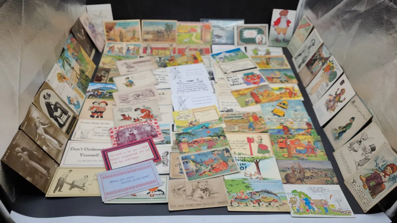 VINTAGE POSTCARDS