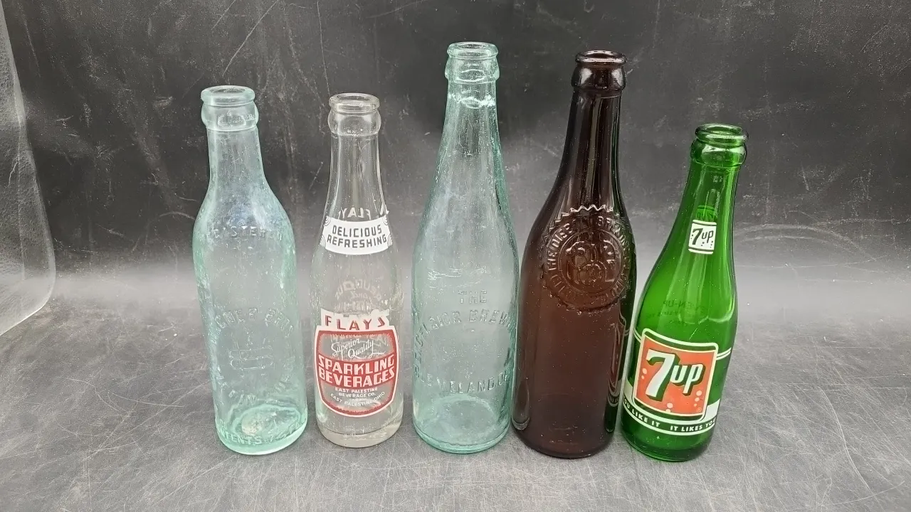 VINTAGE SODA BOTTLES & more