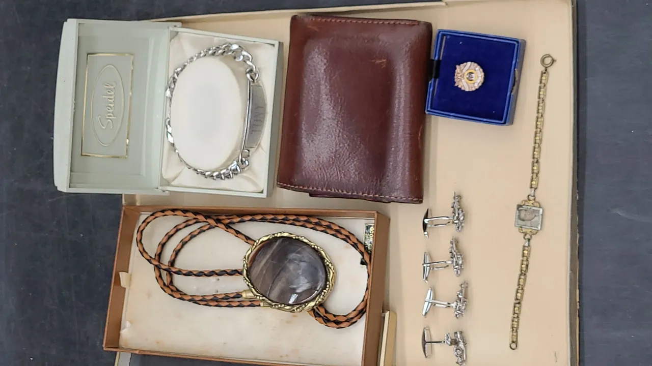 JEWELRY- BRACELET (Tony), BOLO TIE, CUFF LINKS & more