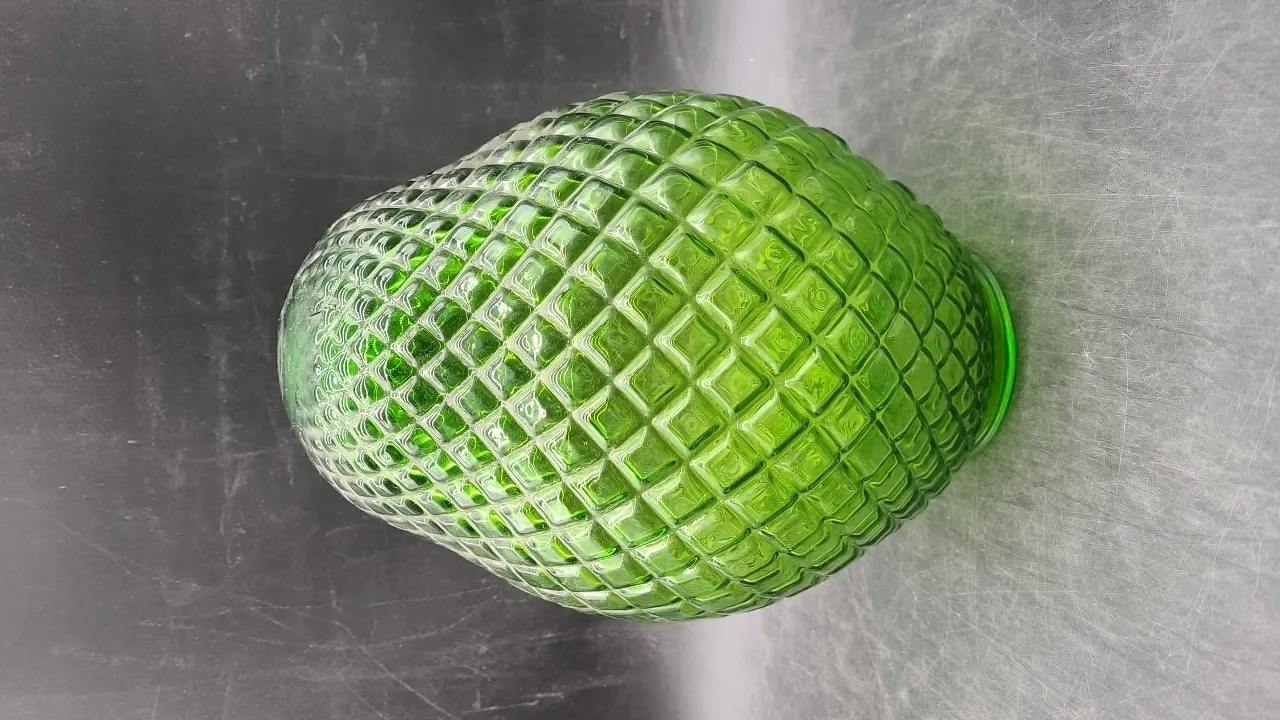 GREEN GLASS GLOBE