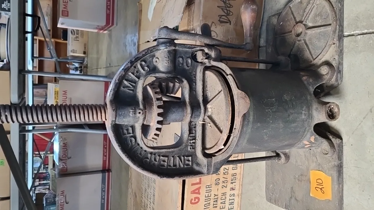 ANTIQUE ENTERPRISE SAUSAGE STUFFER