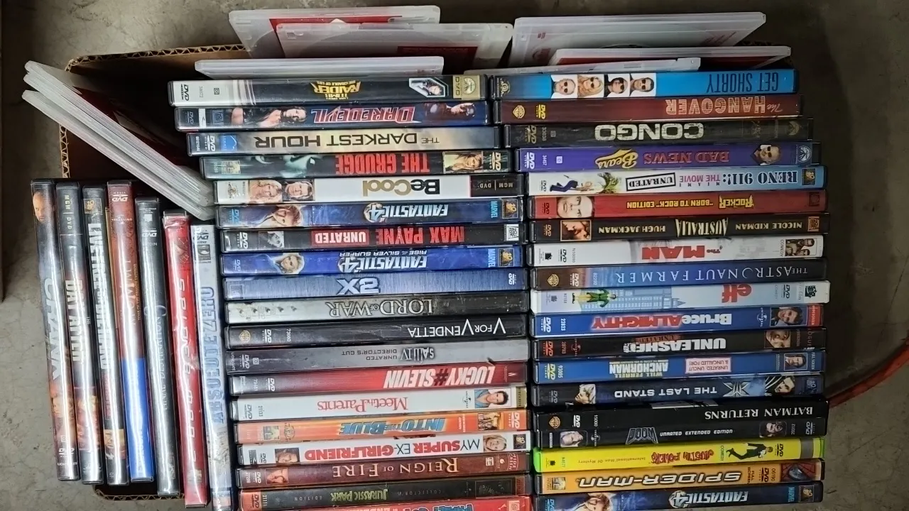 SORTED DVDS ‘s
