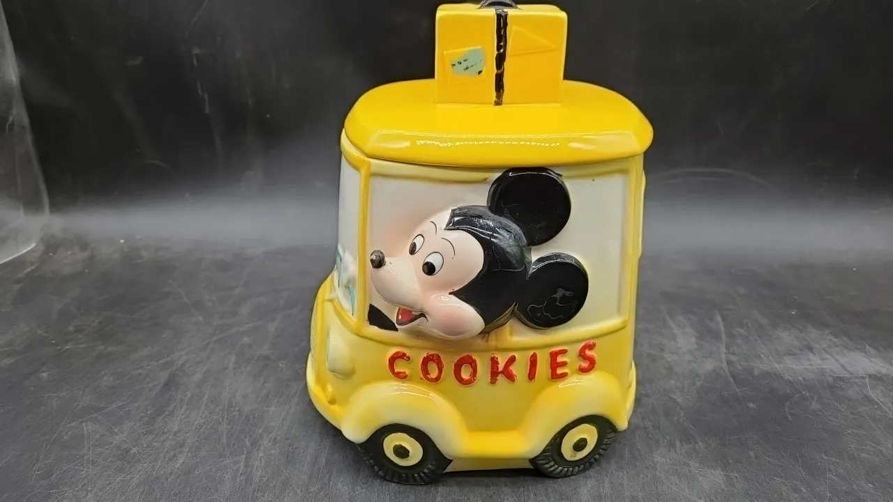 VINTAGE DISNEY MICKEY MOUSE COOKIE JAR