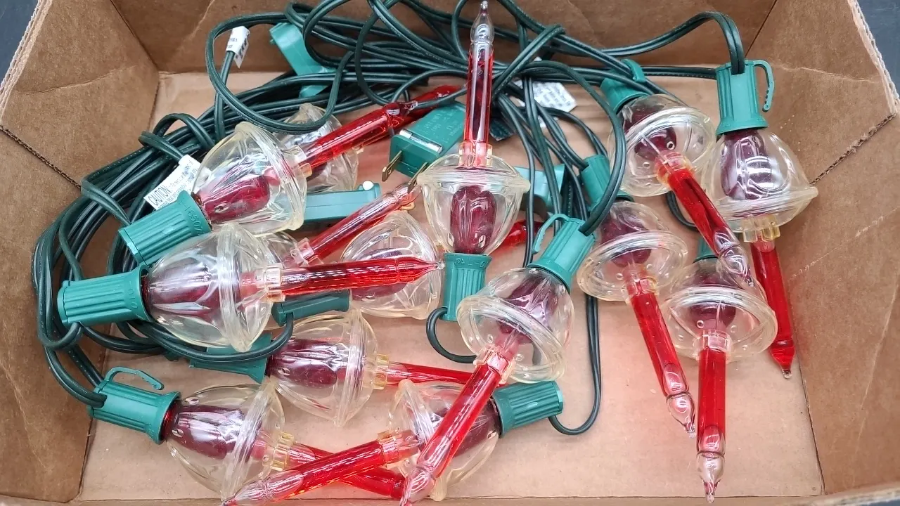 CHRISTMAS BUBBLE LIGHTS