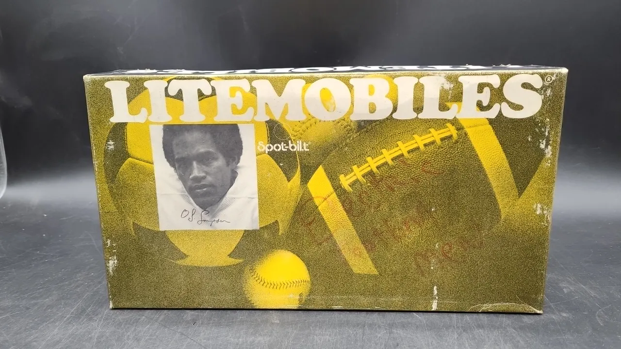 LITEMOBILES-OJ SIMPSON SHOEBOX - empty