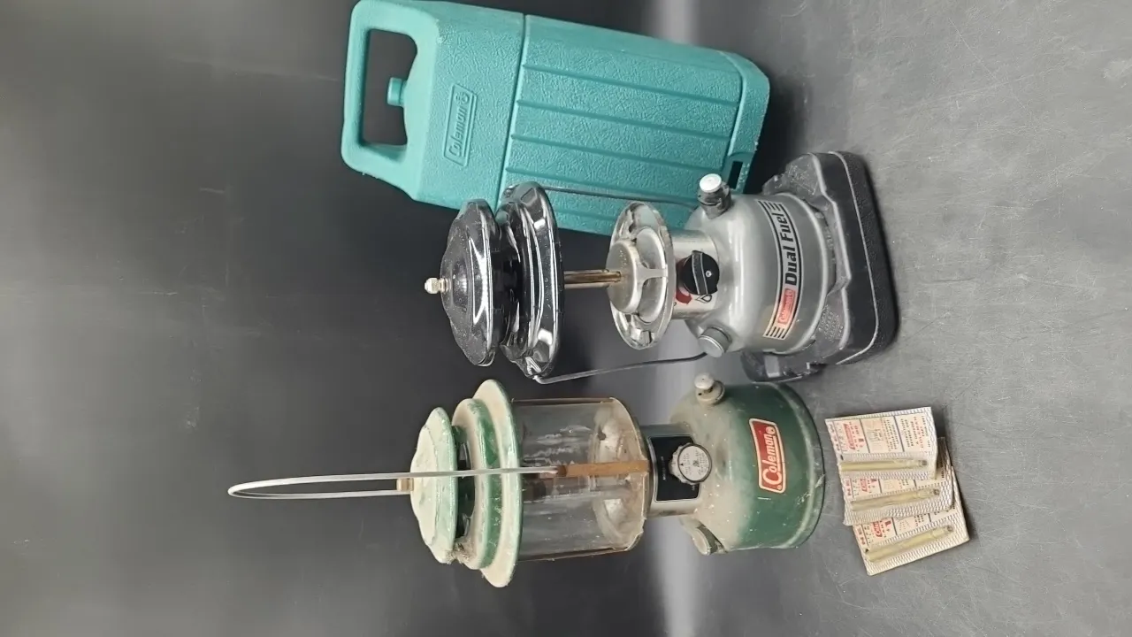 COLEMAN LANTERNS - one with case