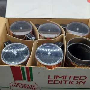 1994 SNAP-ON HOLIDAY MUG SET- plastic