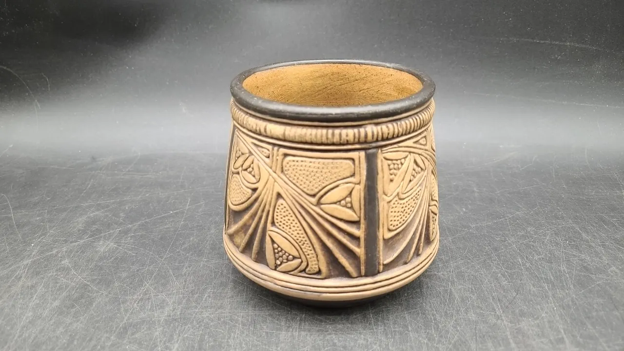WELLER POTTERY Claywood SMALL PLANTER