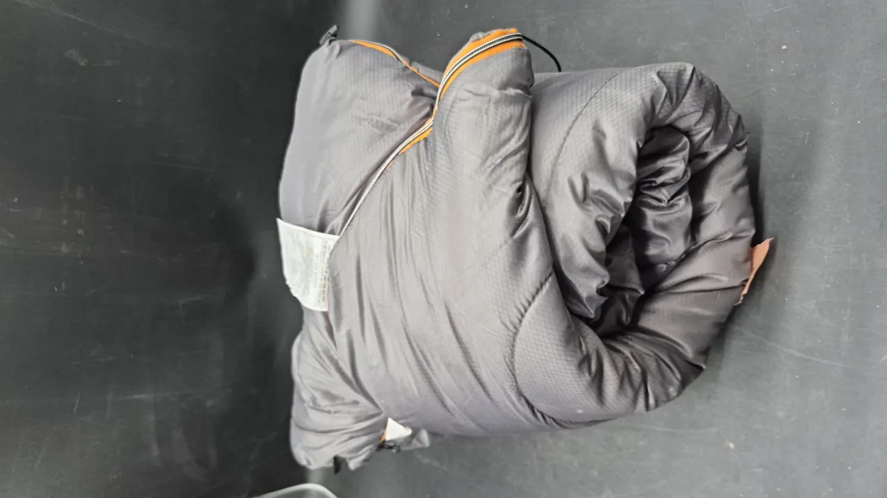 GRAY SLEEPING BAG