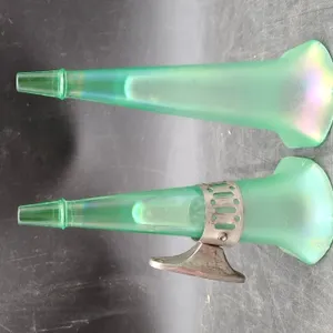 VINTAGE URANIUM CAR VASES - one holder