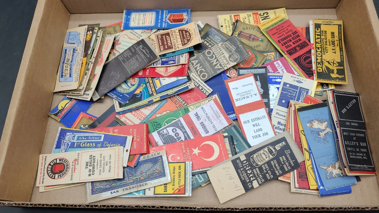 1930-1940’s MATCHBOOK COVERS