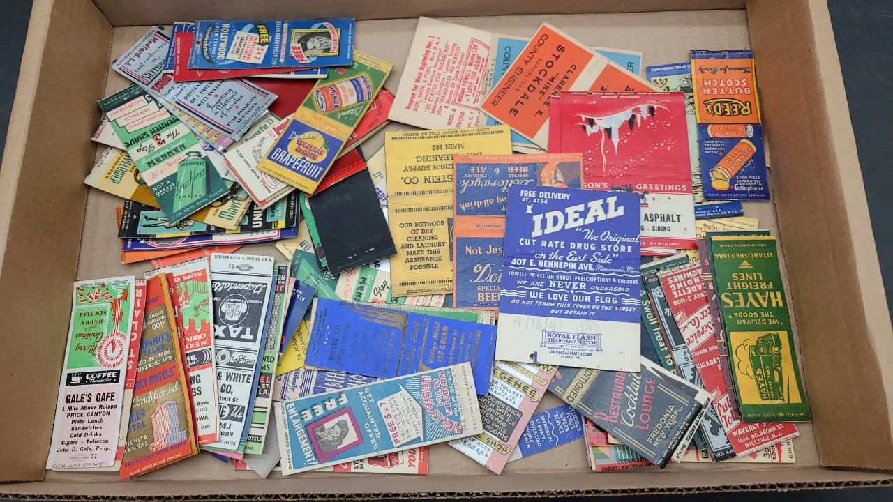 1930-1940’s MATCHBOOK COVERS