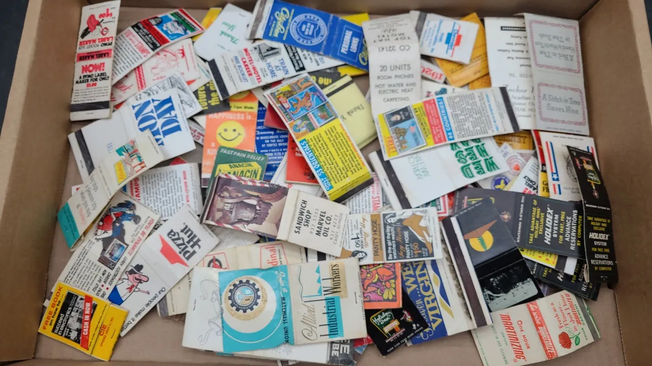 ASSORTED MATCHBOOK COVERS