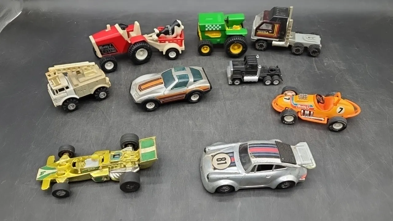 SORTED CARS and TRUCKS- TONKA, BUDDY L and more