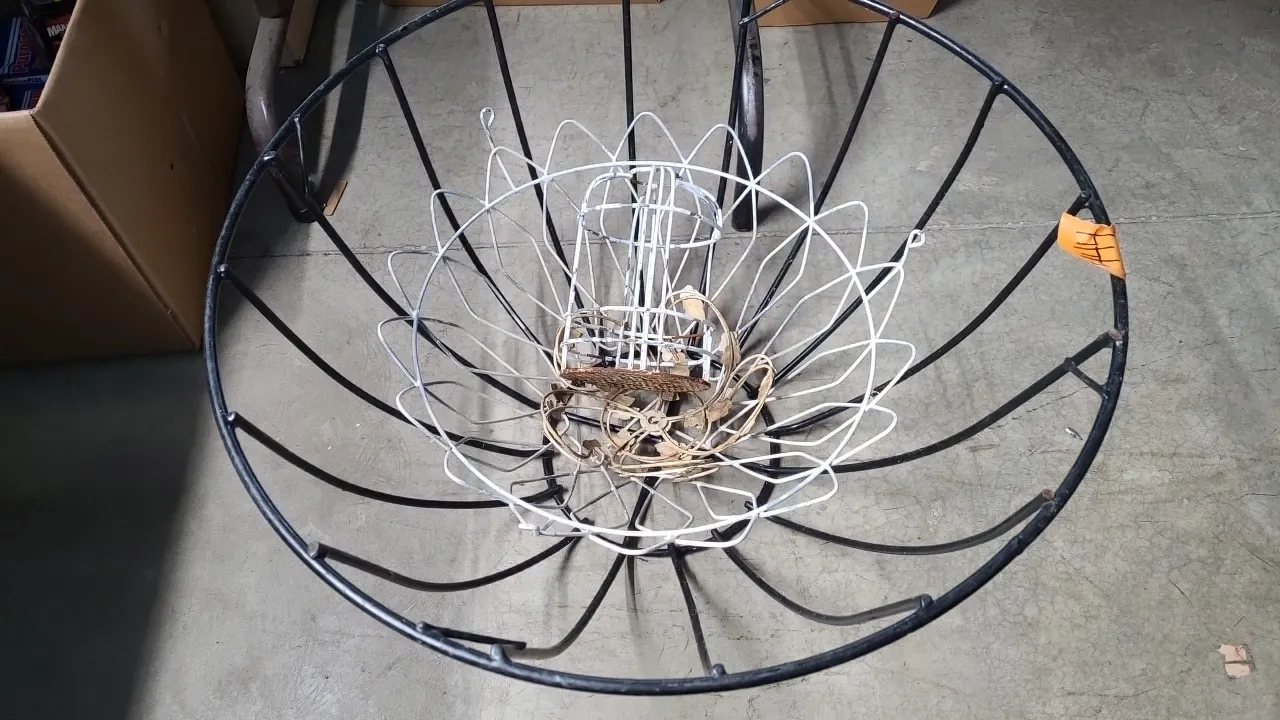LARGE METAL WIRE BASKET, and more