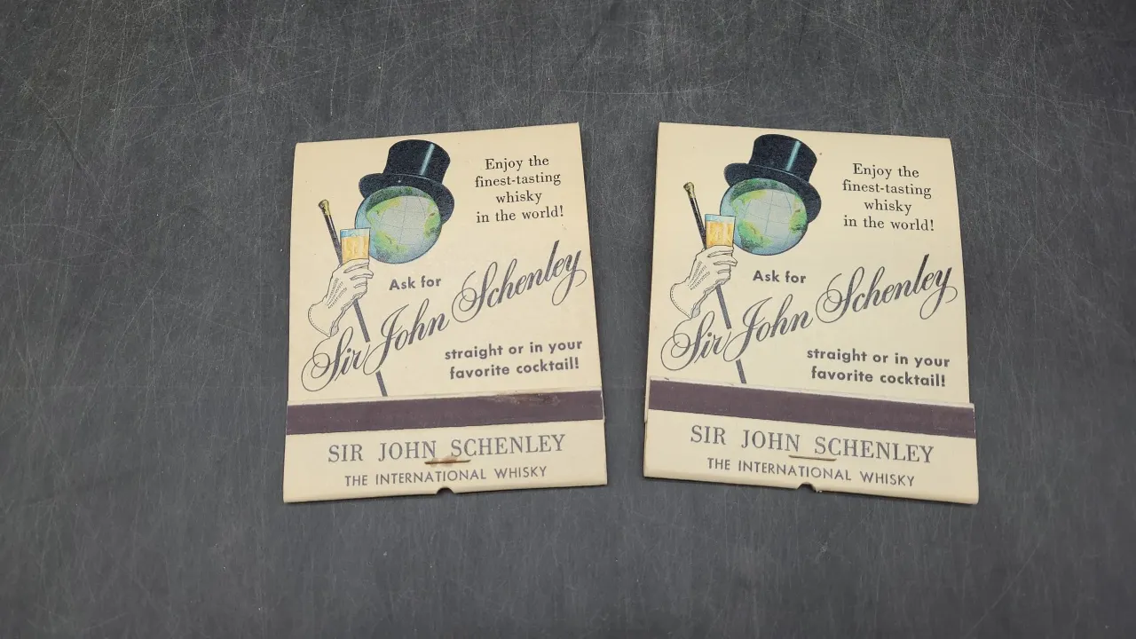 VINTAGE SIR JON SCHENLEY MATCHES