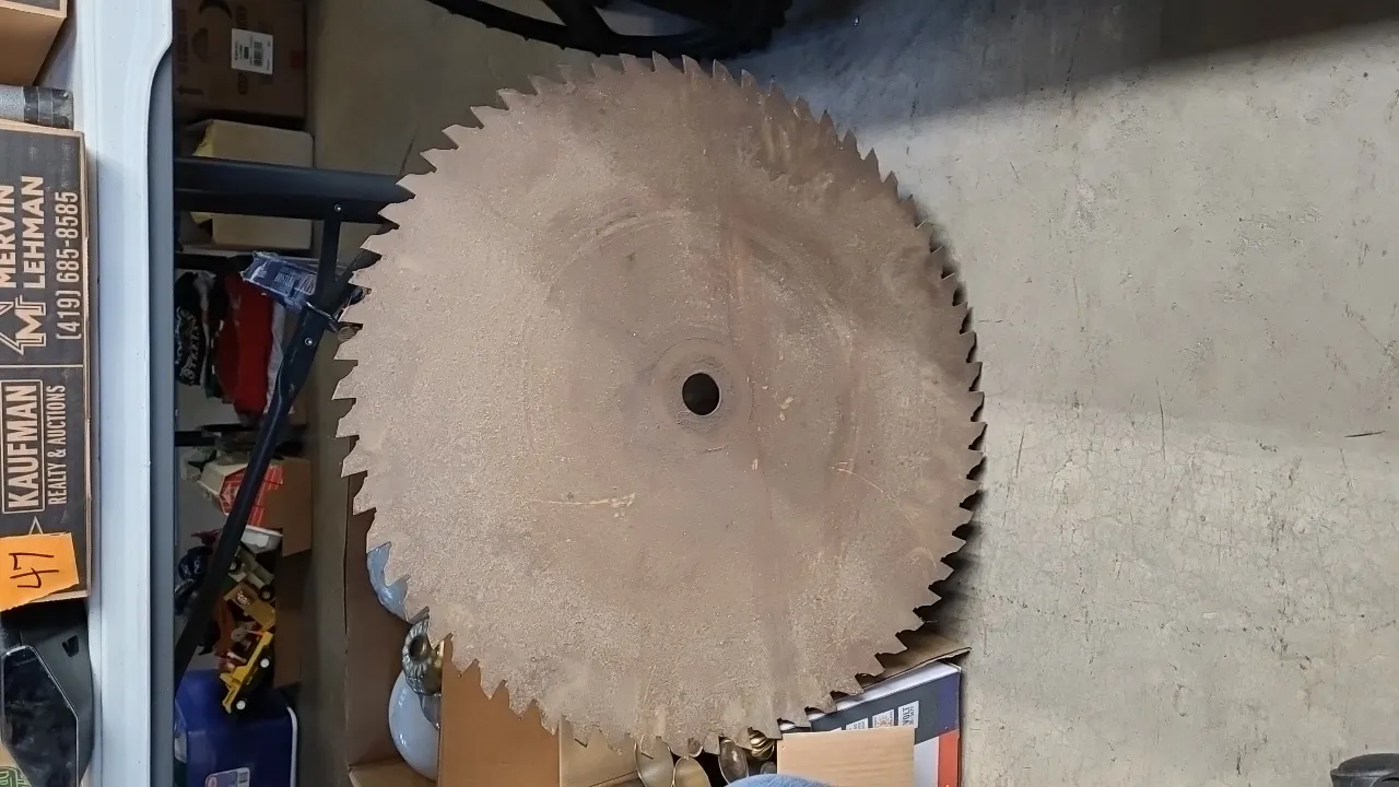 CIRCULAR BUZZ SAW BLADE