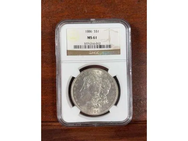 1886 Morgan Dollar NGC MS 61