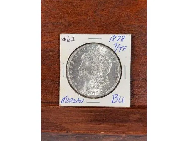 1878 7/TF Morgan Dollar BU