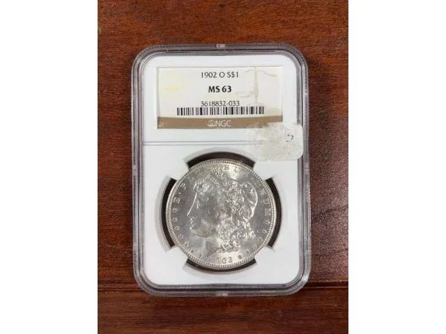 1902 O Morgan Dollar NGC MS 63