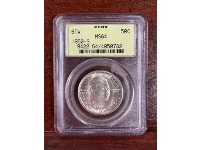 1950S BTW Commemorative Half PCGS MS64