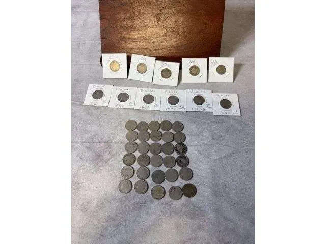 Lot Of 41 V Nickels