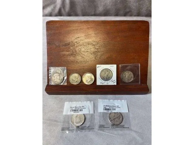 Lot Of 7 U.S. Silver Halves