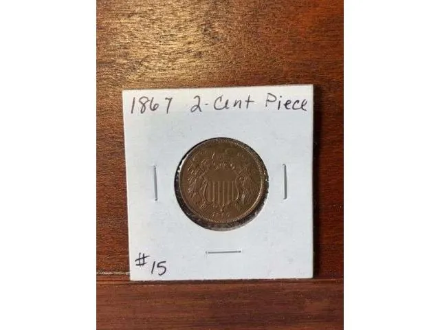 1867 2 Cent Piece BU