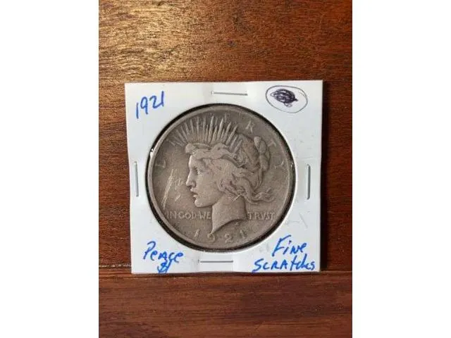 1921 Peace Dollar