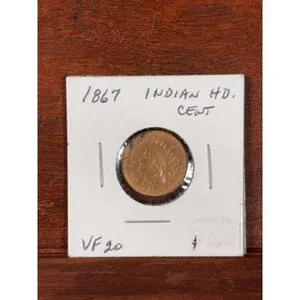 1867 Indian Head Cent VF