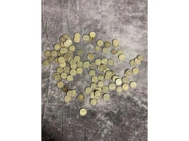 Lot Of 100 US Silver Dimes